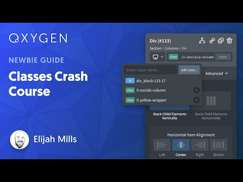 [Newbie Guide] Classes Crash Course For Oxygen